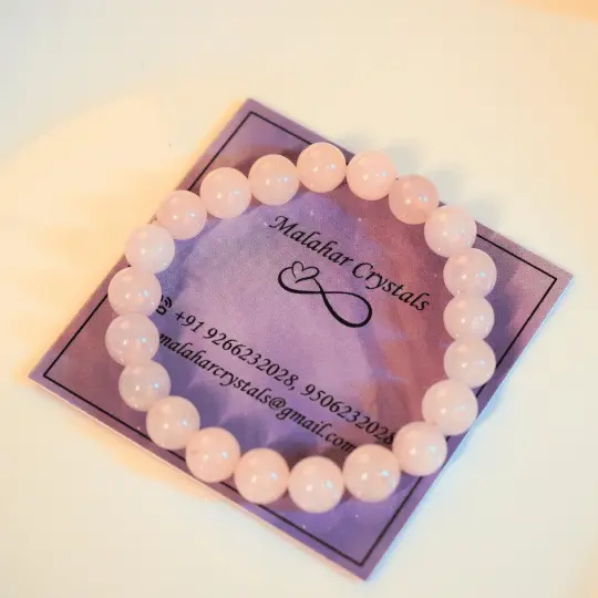 Rose Quartz Bracelet - Embrace Love and Harmony