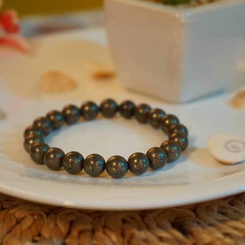 Pyrite Bracelet - Manifest Abundance and Shielding