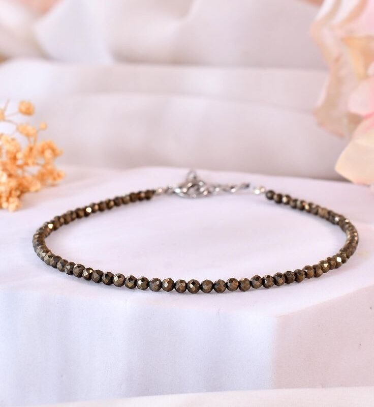 Abhimantrit Pyrite Anklet