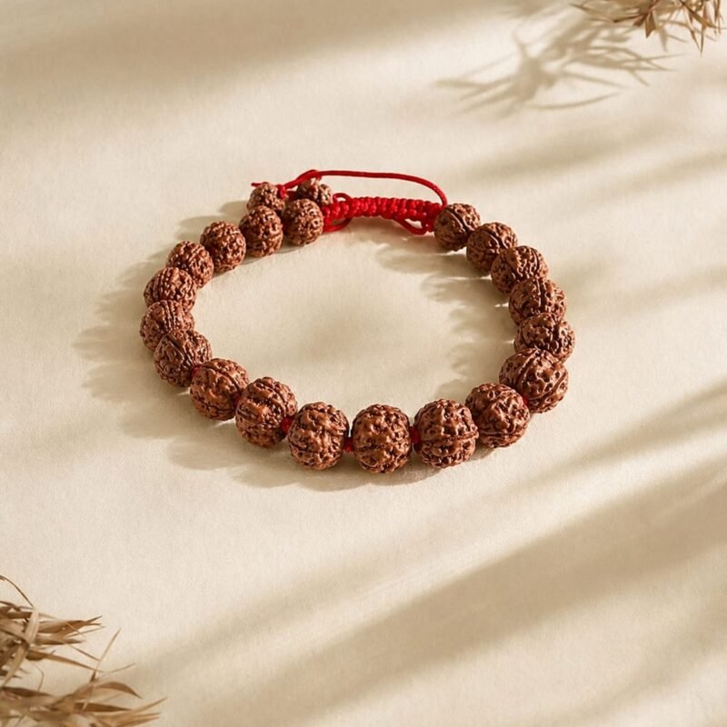 Abhimantrit Panchmukhi Rudraksha Bracelet