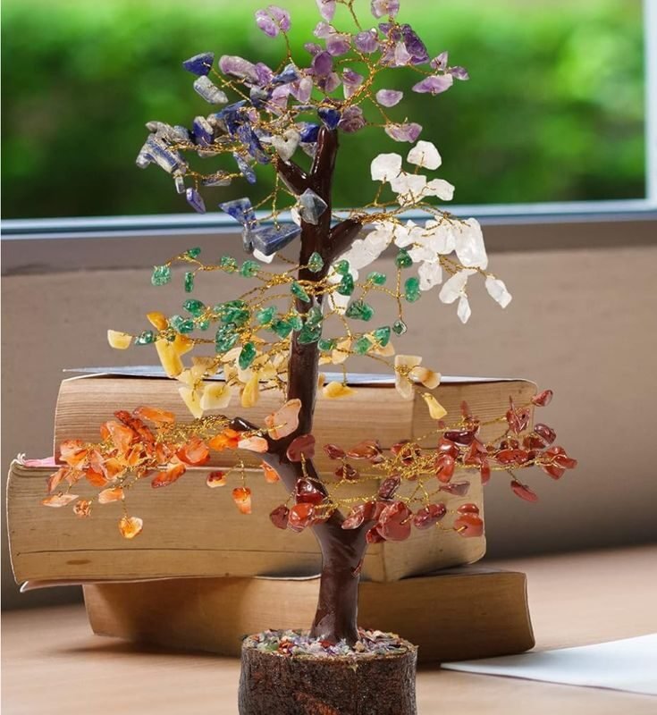 Abhimantrit 7 Chakra Crystal Tree
