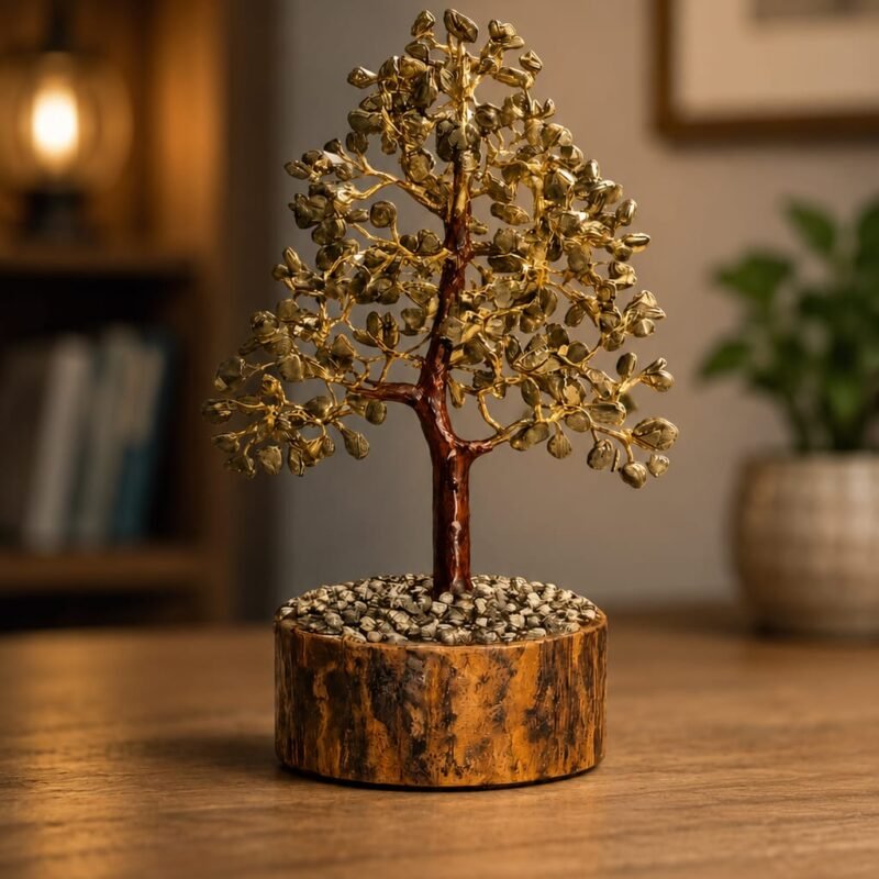 Abhimantrit Pyrite Crystal Tree