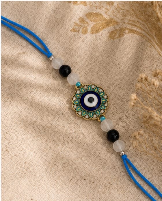 Abhimantrit Guardian Glow Evil Eye Rakhi
