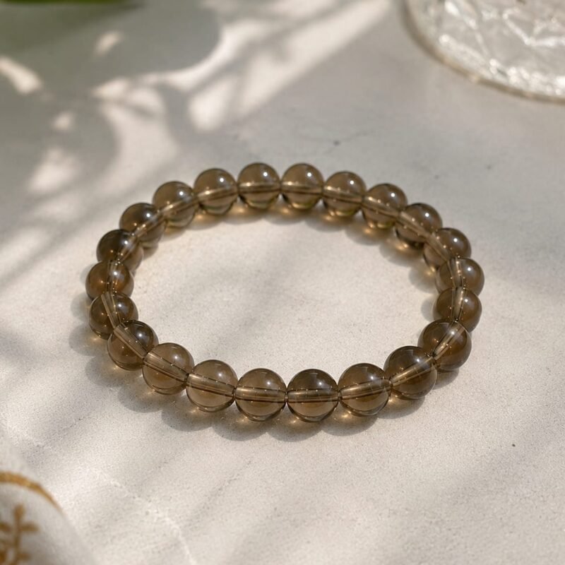 Abhimantrit Smoky Quartz Bracelet